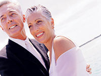 Mother and father of the bride